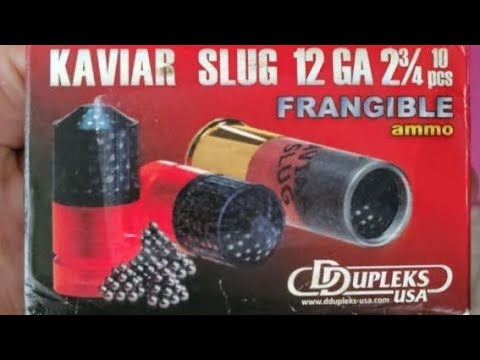 Видео: Вскрытие патронов KAVIAR SLUG Очень не обычная пуля