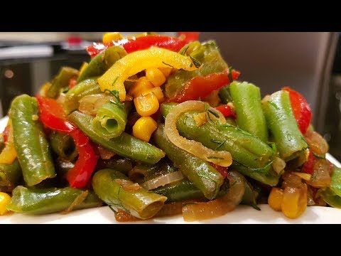 Видео: ГОТОВЬТЕ СРАЗУ МНОГО//ЧУДО САЛАТ ИЗ СТРУЧКОВОЙ ФАСОЛИ!!!