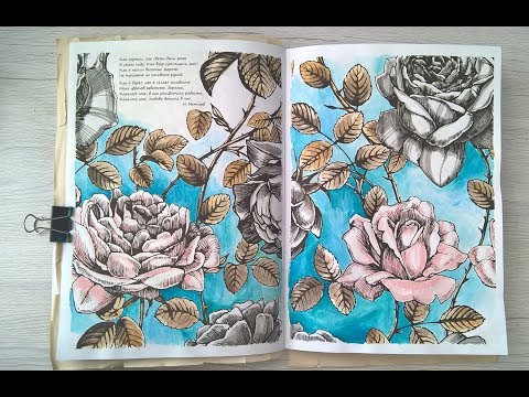 Видео: Раскрашенное #2 - Октябрь 2019 - Зимний Тадж-Махал, кельтские элементали, ежевика, камин из ЛонгДарк