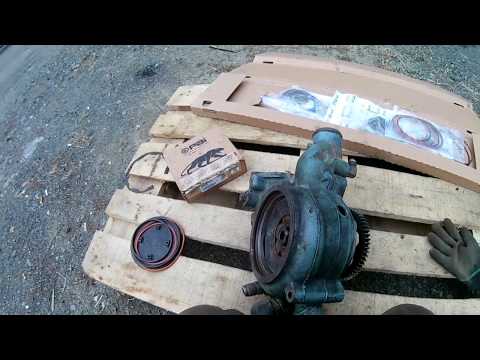 Видео: Ремонт помпы Detroit Diesel 14L, ремонт тормозов на прицепе