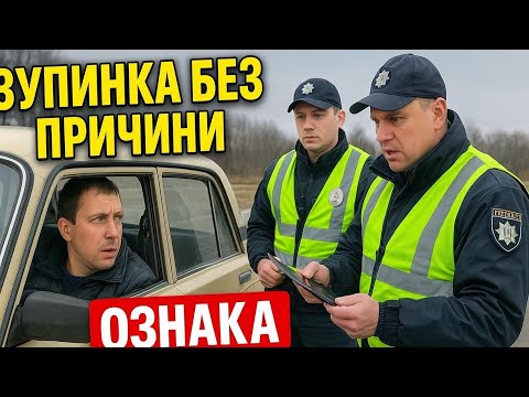 Видео: Зупинка без причини — ознака дурачини! Поліція зганьбилась на рівному місці