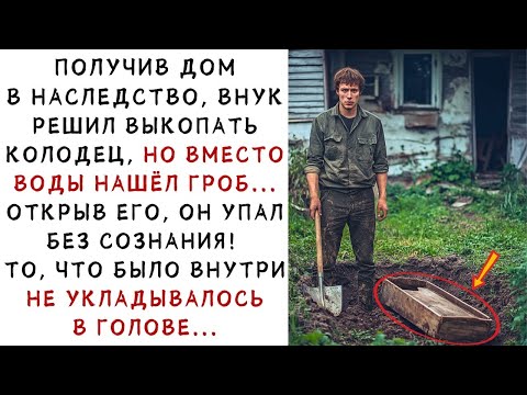 Видео: Внук начал копать колодец, но вместо воды НАШЁЛ ГРОБ! А когда открыл его    ИСТОРИИ ИЗ ЖИЗНИ