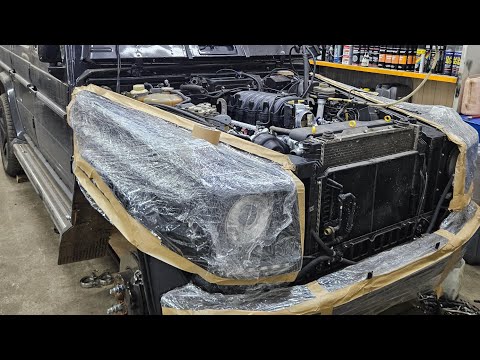 Видео: Гелендваген СПб первый запуск V8.