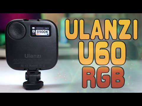 Видео: Ulanzi U60 RGB Обзор классного накамерного видео света с Aliexpress