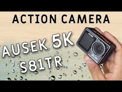 Видео: Экшн-камера AUSEK 5K S81TR  action camera  / обзор / ТЕСТ