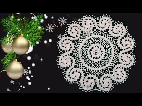 Видео: САЛФЕТКА "СНЕЖНОЕ НАВАЖДЕНИЕ". ЧАСТЬ 3