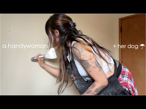 Видео: Как мастерица латает дыры клиентам | мастерица + её собака ☂︎