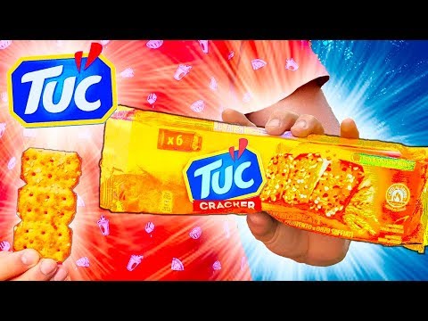 Видео: ПОВТОРИЛИ 3 ВКУСНЯШКИ ИЗ СУПЕРМАРКЕТА / КРЕКЕРЫ TUC / BOUNTY ПАСТА / ОРЕХОВЫЕ БАТОНЧИКИ (испания)