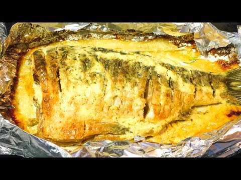 Видео: Вкуснейший КАРП, запечённый в сметане.