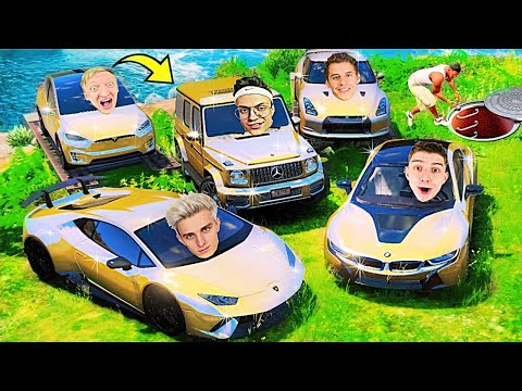 Видео: УГНАЛ ЗОЛОТЫЕ МАШИНЫ ПОПУЛЯРНЫХ ЮТУБЕРОВ В ГТА 5 МОДЫ! ОБЗОР МОДА В GTA 5! ВИДЕО ГТА ИГРЫ MODS