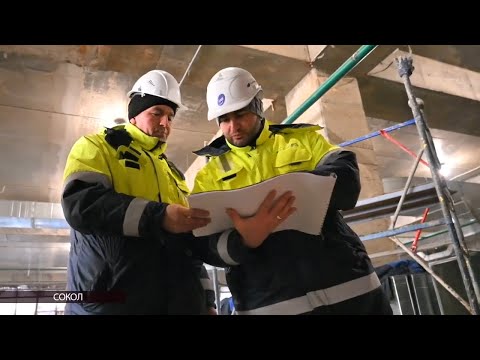 Видео: Новый аэровокзальный комплекс в Магадане строят с опережением графика в две смены