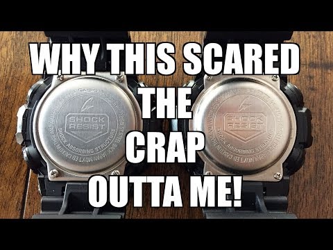 Видео: Не могу поверить, что им это удалось! Настоящие G-Shock GA-710 / GA-700 против подделки — Perth W...