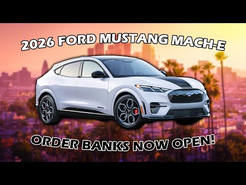 Видео: Что нового в Ford Mustang Mach E 2026 года?