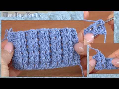Видео: Интересная идея узора для шапки или подушки, или коврика