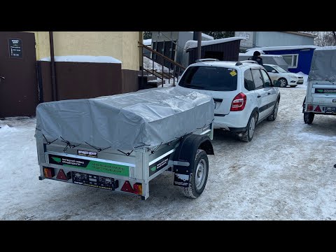 Видео: УСТАНОВКА ФАРКОПА LADA GRANTA CROSS + ПОКУПКА ПРИЦЕПА