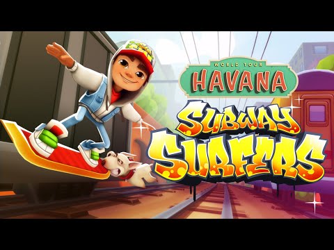 Видео: Игра "Сабвей Серф: Гавана" (Subway Surfers Havana) - прохождение
