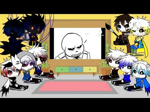 Видео: Реакция AU Undertale на Undertale Mob часть 2