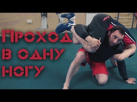 Видео: Проход в одну ногу. Перевод в партер [Pride Team]