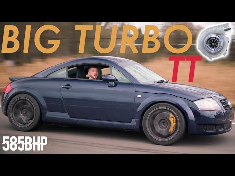 Видео: 585 л.с. AUDI TT MK1 BIG TURBO
