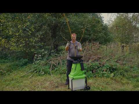 Видео: Обзор и тест измельчителя веток Greenworks GW 2800SD