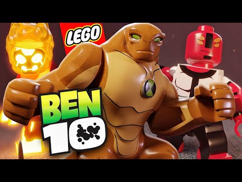 Видео: Лего Бен Тен минифигурки. Герои мультфильма Ben 10. Самодельные фигурки из лего бен 10