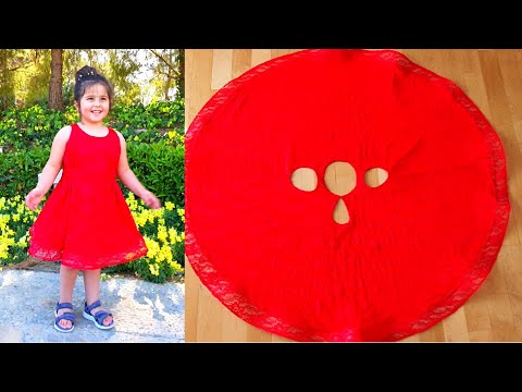 Видео: Как сшить красивое платье без выкройки. Такого простого платья вы ещё не видели. diy