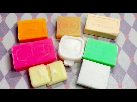 Видео: ASMR Soap cutting | Soap Carving|Резка мыла | ASMR