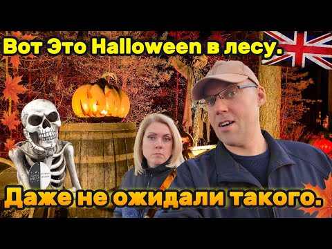 Видео: Вот это Halloween в лесу! 🎃 Даже не ожидали такого в Англии 🇬🇧