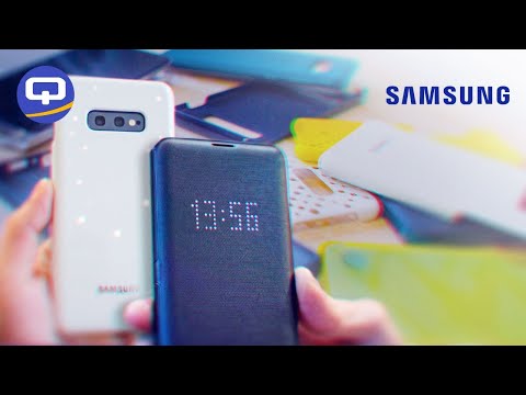 Видео: Samsung обошел Apple. Крутые чехлы для Samsung Galaxy S10. / QUKE.RU /