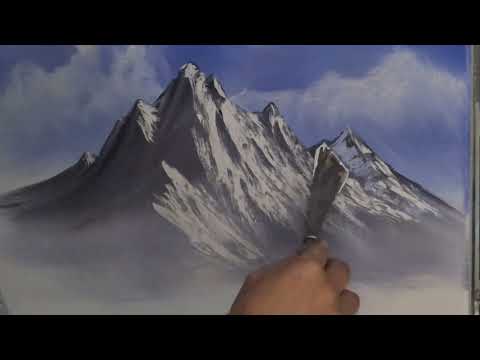 Видео: Осенняя горная тропа — Мокрое по мокрому — Картина маслом