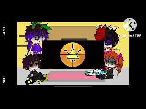 Видео: Afton Family реагируют на Билл Шифр. ( это моя первая реакция)