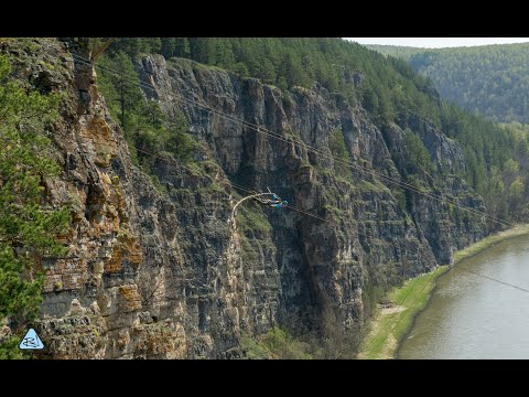 Видео: Кедра, ДР команды, 12 лет - No Angels Team/ Прыжки с веревкой на Урале/Rope jumping Ural