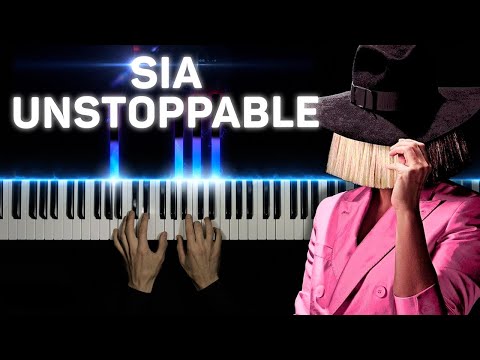 Видео: SIA - UNSTOPPABLE | На пианино