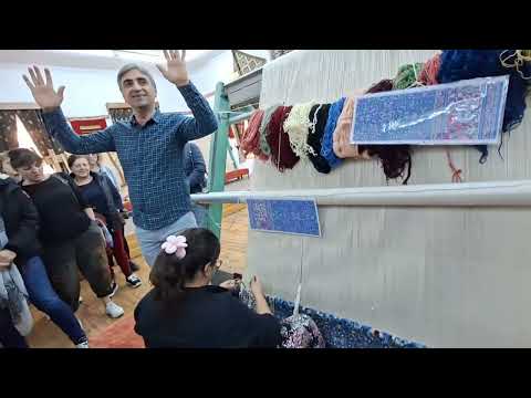 Видео: Килимарски център, Гьореме Кападокия