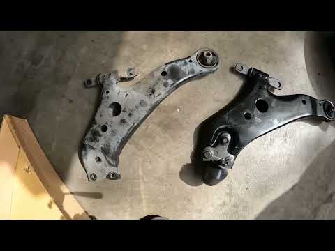 Видео: Передние нижние рычаги подвески TOYOTA Highlander 2016 года, изготовленные с помощью Clipchamp