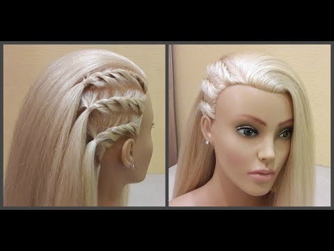 Видео: Креативная прическа!💥Удобно сделать самой себе!👍Easy hairstyle. Easy to make by yourself