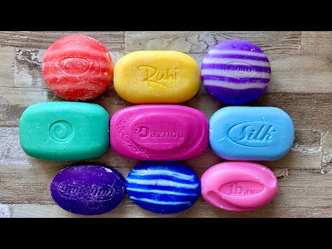 Видео: ASMR Soap cutting | Soap Carving|Резка мыла  | ASMR