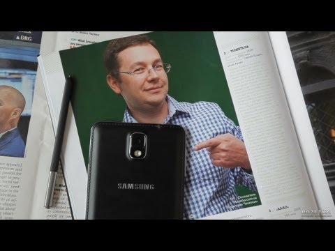 Видео: Обзор смартфона Samsung Galaxy Note 3 (первый в мире полноценный видеообзор!)