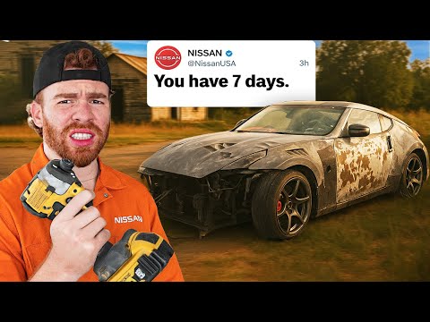 Видео: Я превратил старый, заброшенный Nissan в суперкар стоимостью 100 000 долларов за 7 дней!!