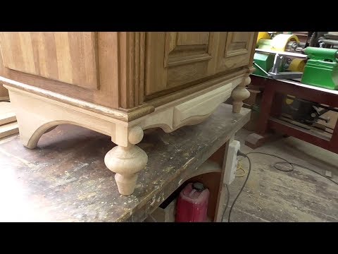 Видео: Оригинальный цоколь для буфета. Часть -3. Изготавливается под старину.