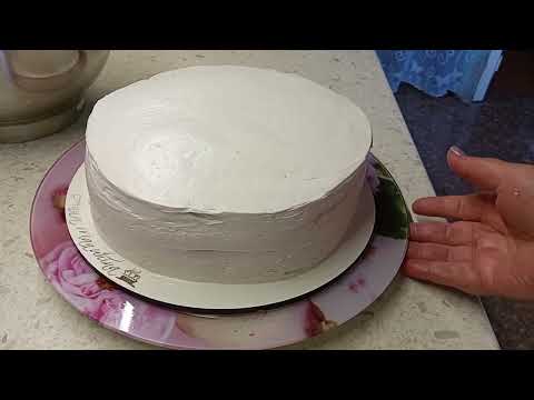 Видео: Простенький торт. Жизнь в деревне.