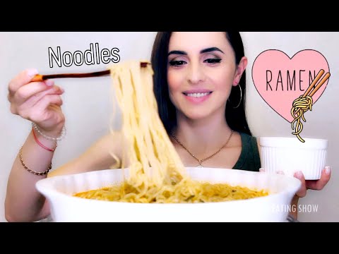 Видео: МУКБАНГ Корейская ЛАПША РАМЁН / MUKBANG 먹방 korean noodles