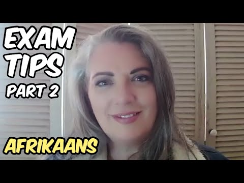 Видео: СОВЕТЫ НА ЭКЗАМЕН 2 по африкаансу