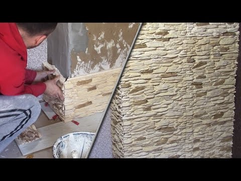 Видео: Укладка гипсового камня