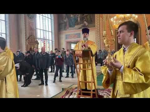 Видео: Божественная литургия в день памяти святителя Тихона