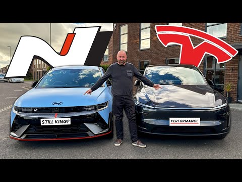 Видео: НОВЫЙ Tesla Model Y Performance V Hyundai Ioniq 5N — какой электромобиль лучше по производительно...