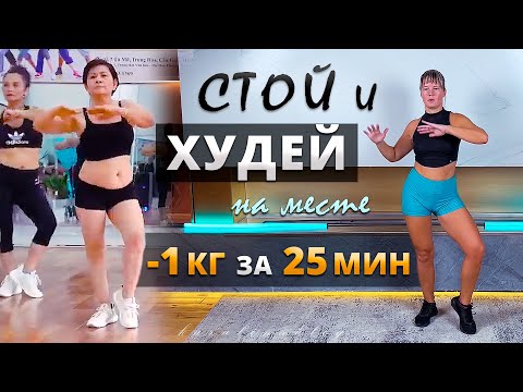Видео: 25 МИН Простая ЖИРОСЖИГАЮЩАЯ Тренировка для ДОМА и ОФИСА! Китайская ЖИРОТОПКА Стоя на Месте