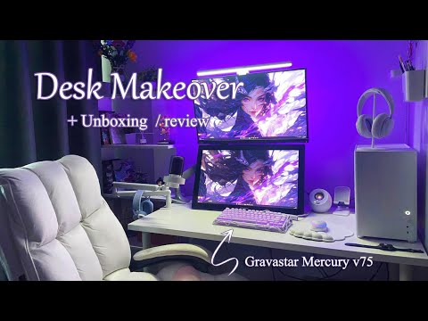 Видео: Апгрейд сетапа 💜 GRAVASTAR Mercury V75 | Unboxing + review | Lucky Emma
