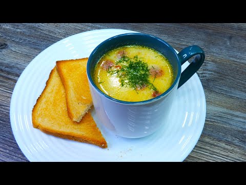Видео: Сырный суп с копчёными колбасками. Просто и невероятно вкусно. Cheese soup
