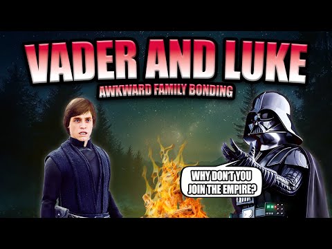 Видео: ВЕЙДЕР ПЫТАЕТСЯ СВЯЗАТЬСЯ С ЛЮКОМ